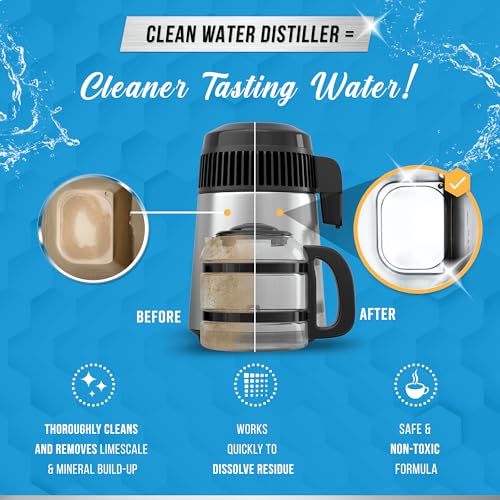 ACTIVE Distiller Descaler Citric Acid Cleaner - 2 Lb Bulk for Cleaning Water Distillers, Pure Citrus Acid Crystals Univers...