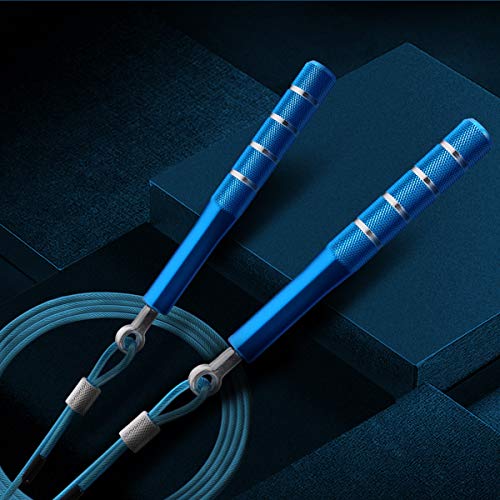 Jump Rope, Wastou Speed Jumping Rope for Training Fitness Exercise, Adjustable Adults Workout Skipping Rope for Men, Wome...