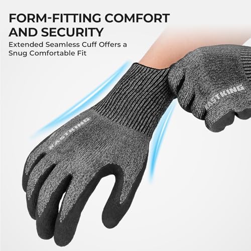 KastKing Kut Safe Fillet Gloves, Ultimate Cut Resistant Gloves for fishing and Outdoor Use, ANSI Level 6 Cut Protection