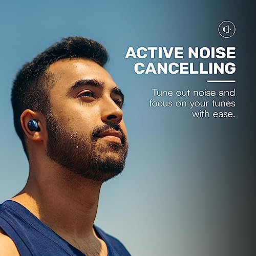 Raycon Fitness Bluetooth Wireless Earbuds + Microphone with Active Noise Canceling, Sweat & Water-Resistant Earphones, Run...