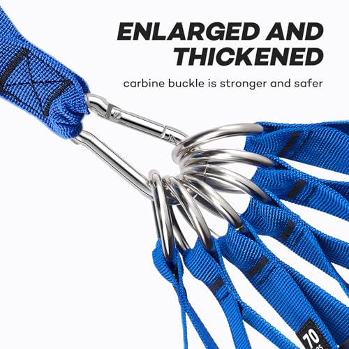 Resistance Bands, 390 LBS Heavy Duty Exercise Bands for Working Out, Workout Bands with Handles, Stretch Band for Men, Fit...