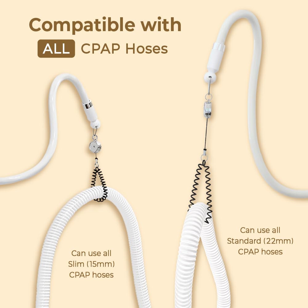 Best in Rest CPAP Hose Holder – CPAP Hose Hanger for Bed, CPAP Tube Holder for CPAP Machine, CPAP Hook for Hose & Tubing, CPAP Accessories