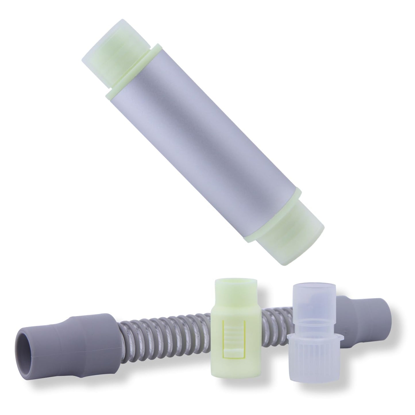 Cpap Pipeline Muffler Accessories, Physical Noise Reduction, Can EffectivelyReduce 80% of Noise, Equipped with Cpap Pipeline Adapter and Silent Sponge, Quiet Sleep