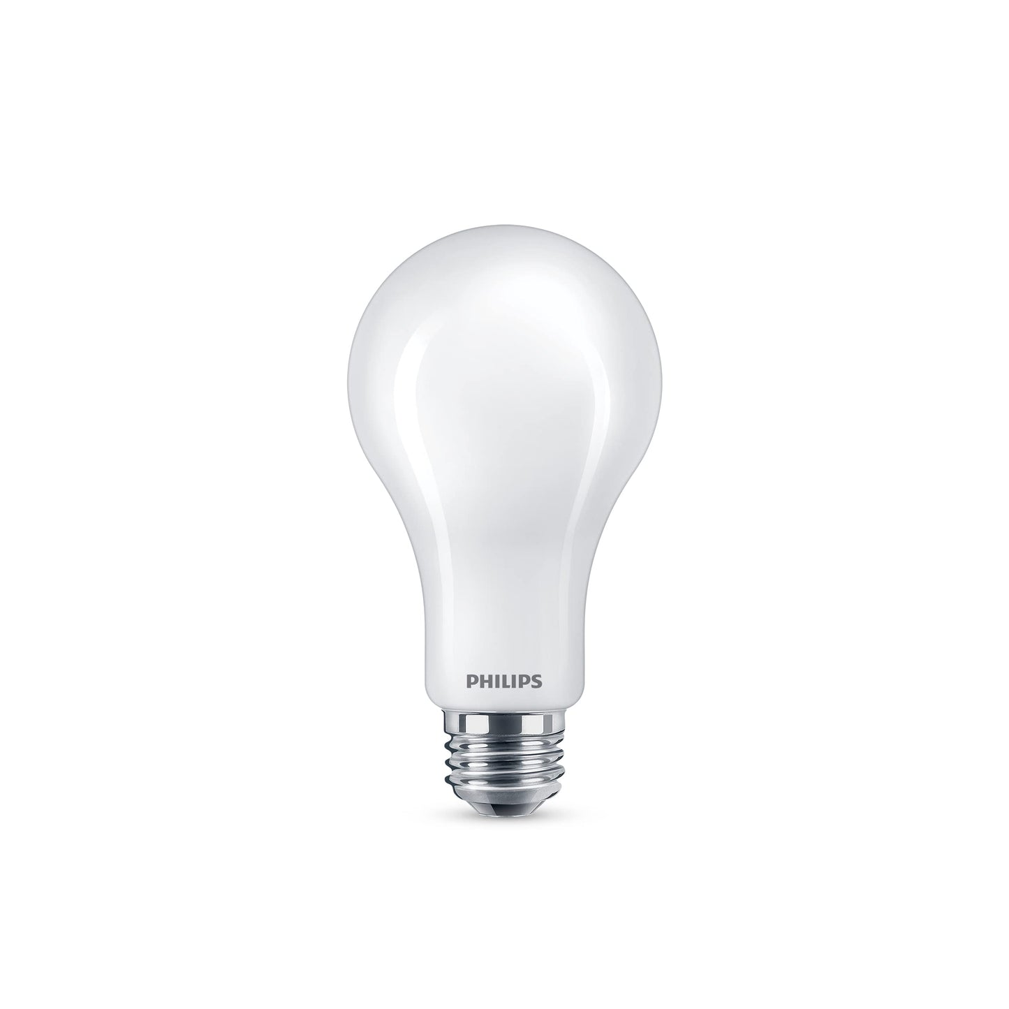 PHILIPS LED Frosted Spiral Bulbs, Dimmable, 1600 Lumen, Soft White, 12.5W=100W, E26 Base, 2-Pack, Model