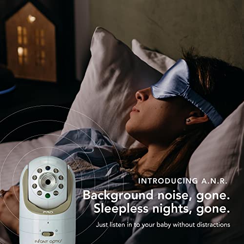 Infant Optics DXR-8 PRO Video Baby Monitor, 720P HD Resolution 5" Display, Patented A.N.R. (Active Noise Reduction), No Wi...