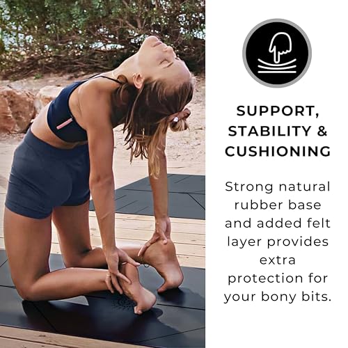 Plyopic. Ultra-Grip Pro Yoga Mat – EXTREME Non-Slip Performance - Dry Grip & Wet Grip - Alignment Lines - Comfortable & Sw...