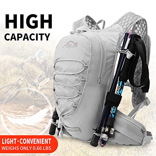 IX INOXTO Running Hydration Vest for Men Women Water Backpack for Running 3L Running Hydration Pack for Trail Running Mara...