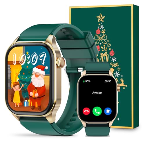 SOUYIE Smart Watch for Men Women Android iPhone, with Bluetooth Call(Answer/Make Call) 2024, 2.04" Fitness Tracker IP68 Wa...