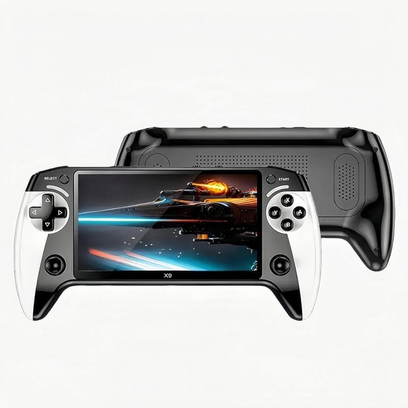 Saker Retro Handheld Game Console Player,Retro Game Console with 5.5" HD Screen, TV Output, Pre-Loaded Games, Wireless Support for Handheld Gaming (1 PC)