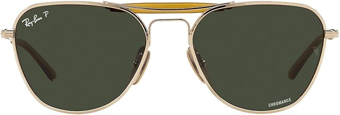 Ray-Ban Unisex Rb8064 Titanium Aviator Sunglasses