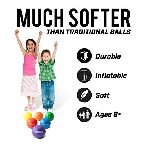 GoSports 5 Inch Inflatable No Sting Dodgeball