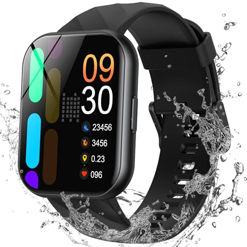 Parsonver Smart Watch, 5ATM Waterproof Watch for Swimming, Fitness Activity Tracker with 110+ Sports Modes, Heart Rate/Sle...