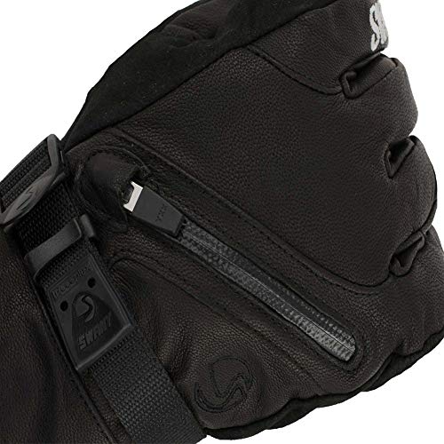Swany Women's X-Cell 2.1 Sports Moisture-Wicking Quick-Drying Warm Durable Flexible Leather Winter Gloves