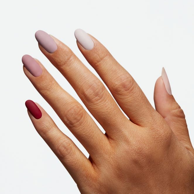 OPI Matte Top Coat | Nail Polish Matte Top Coat | Prevents Chipping, Protects Nails, Matte Finish