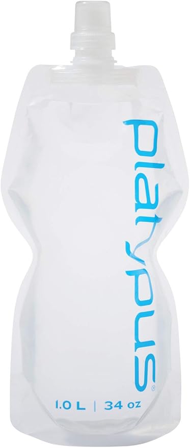 Platypus SoftBottle Collapsible Water Bottle with Push-Pull Cap