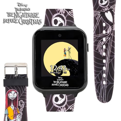 Nightmare Before Christmas Interactive Smartwatch for Kids - Camera, Games & Fitness Features