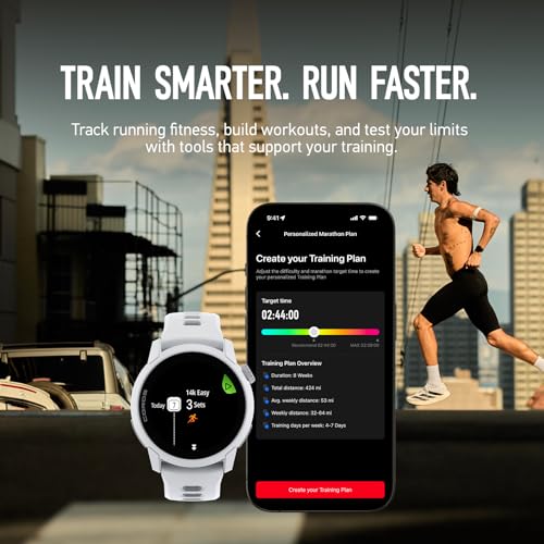 COROS PACE 4 Ultralight Sport GPS Watch, 1.2" AMOLED Touchscreen,19 days of daily use, Voice Features, Advanced Training T...