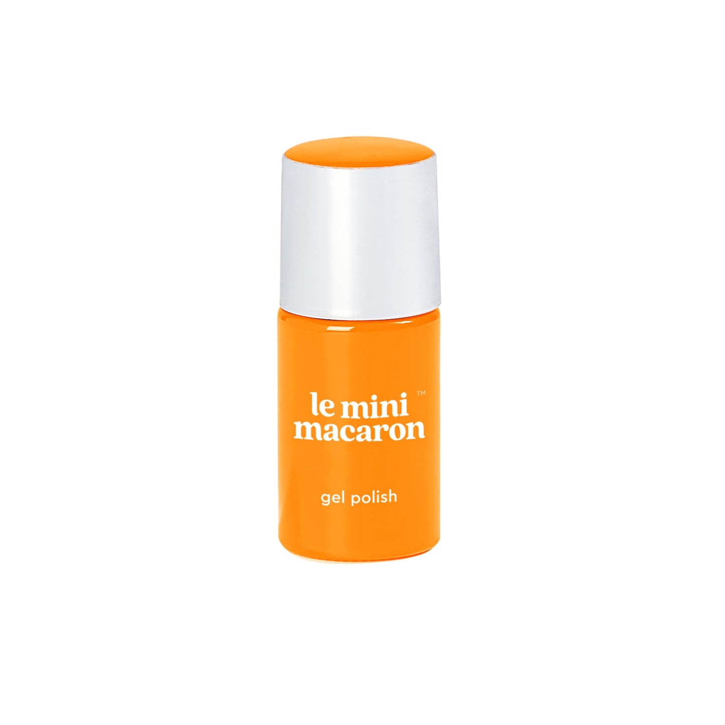 le mini macaron One Step Gel Nail Polish with 3-in-1 Base Coat Color and Top Coat all in one Bottle. Glossy Brilliant Shine Chip