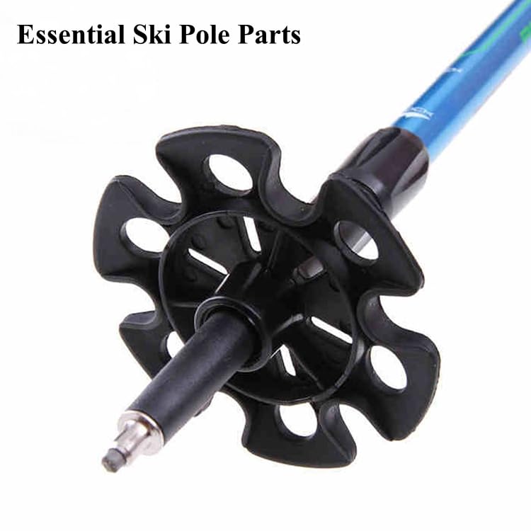 Walking Stick Tips Rubber 4pcs Trekking Pole Tips Replacement- Rubber Feet for Hiking Poles, Walking Sticks, Trekking Pole...