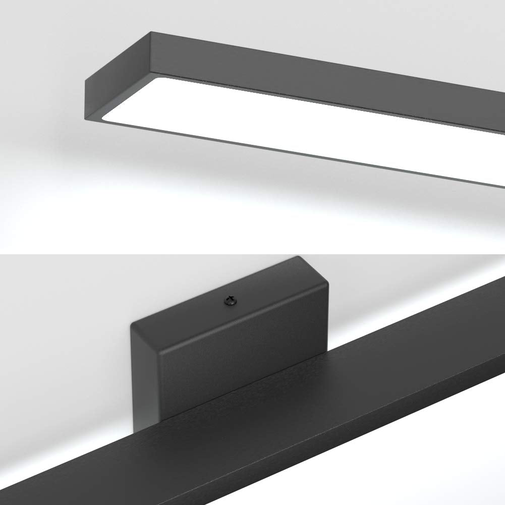 Ralbay 48 Modern Led Vanity Light, 46W Frosted Aluminum, Non-Dimmable Cool White 6000K, Model 1089 For Bathroom Lighting