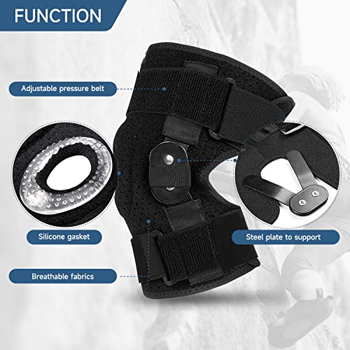Plus Size Knee Brace XL-8XL,Stable Support of The Decompression Knee, Effective Relief of ACL, Arthritis, Meniscus Tear, A...