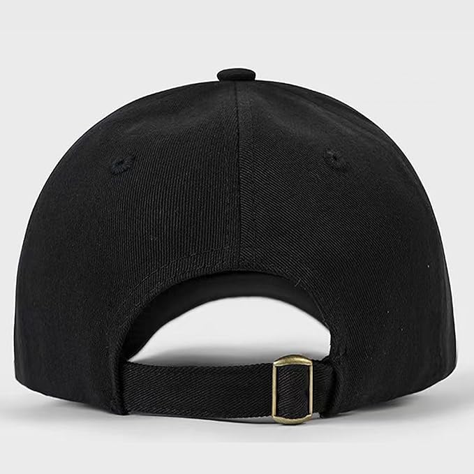 Mytephoon 2 Pack Cotton Plain Baseball Caps for Men Women, Adjustable Soft Blank Hat, Gift for Dad Mom Husband Wife
