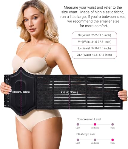 YERKOAD 360 Lipo Foam Post Surgery Ab Board Breathable Tummy Tuck Recovery Waist Cincher Abdominal Compression Board