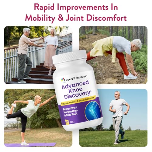 Advanced Knee Discovery Knee Joint Support Supplement, Outperforms Glucosamine Chondroitin with Fast Acting Blend of Mango...