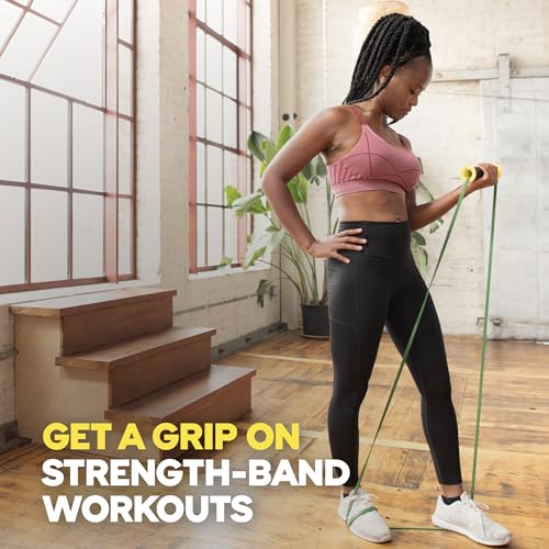 TRX Training Bandit Kit, Home Workout Resistance Band Set with Strength-Training Resistance Bands and Universal-Fit Handle...