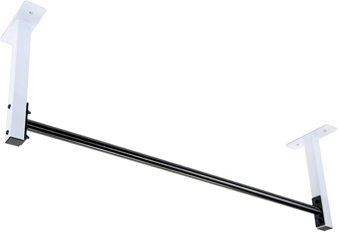 Ceiling Mount Pull Up Bar with 48” Straight Bar and 14” Risers, Fits 16” and 24” Joist by Ultimate Body Press