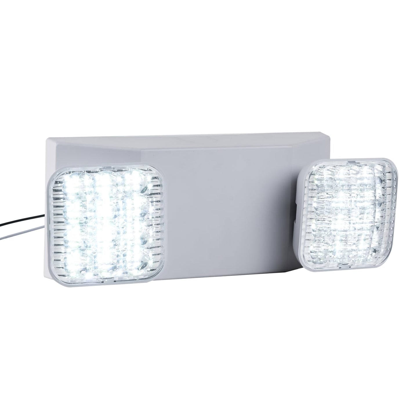 Apmeetlux Led Emergency Lights For Business Home Power Failure 4Hours 300Lm Automatic Battery Backup Rechargeable Emergency Exit Lighting Fixtures Hardwired  Ul 924 Ac85-277V