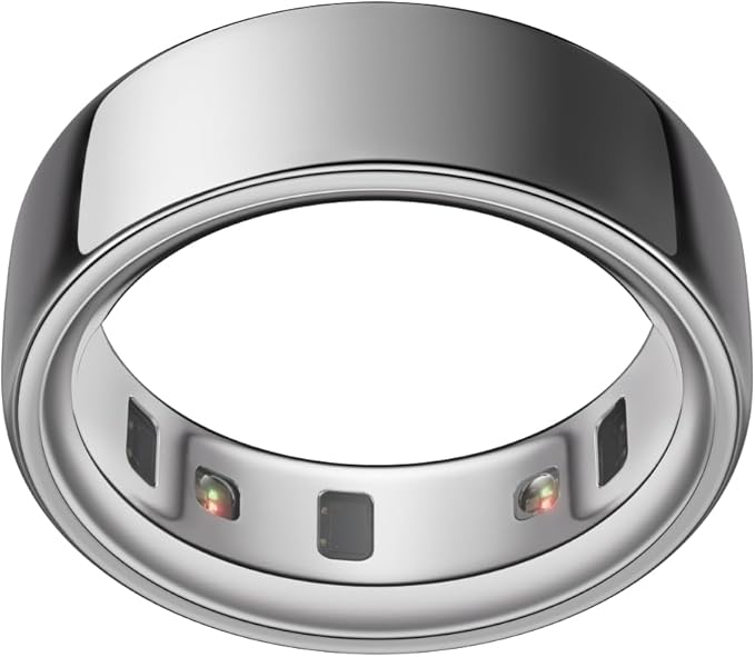 Oura Ring 4 - Silver - Size 11 - Size Before You Buy