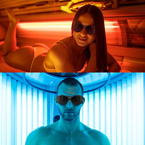 ULTREMA Red Light Therapy Glasses, Eyes Protection for Tanning Goggles, IPL Laser Safety Glasses 200-2000nm, Eye Protectio...