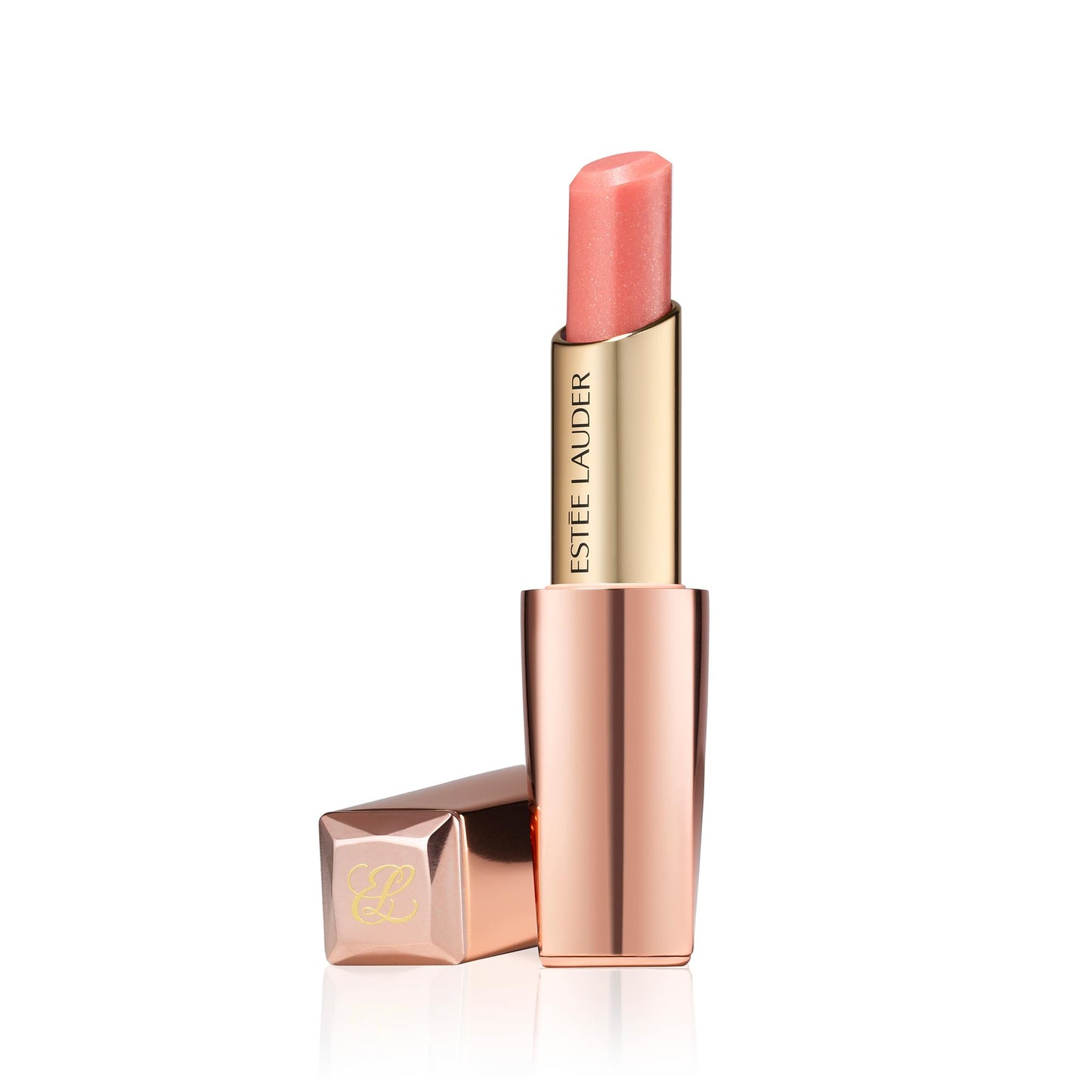 Est  e Lauder Pure Color Revitalizing Crystal Lip Balm | Plumping & Hydrating | Sheer Tint, 002 Cosmic Crystal