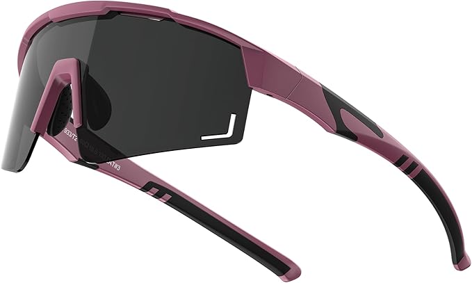 Pluxmooc Polarized Running Sunglasses for Women Men, Cycling Sports Sun Glasses for Hiking Fishing Motorcycle UV Protection