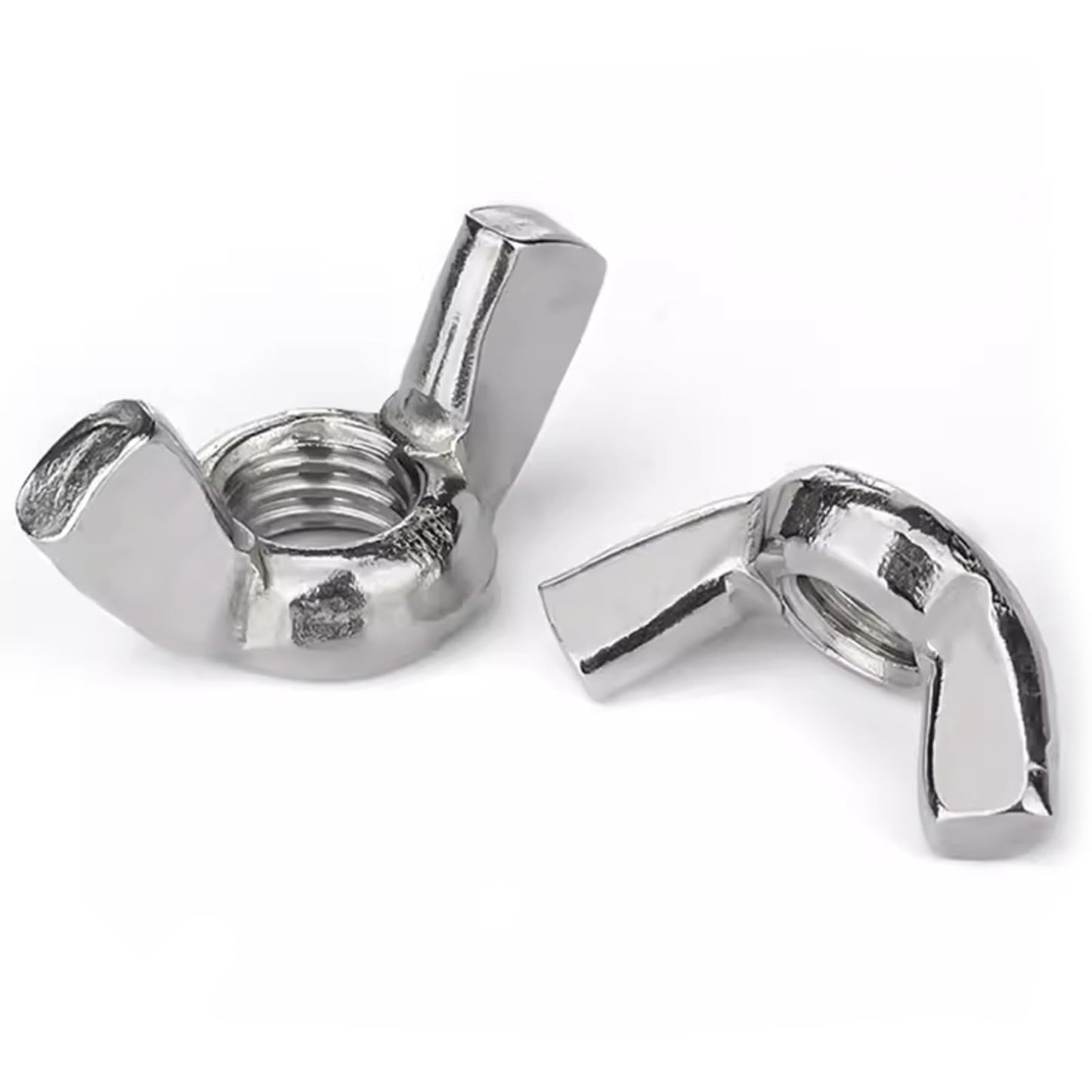 1/4"-20 Wing Nuts,Stainless Steel 18-8(304) Wing Nuts, 20Pcs-Pack