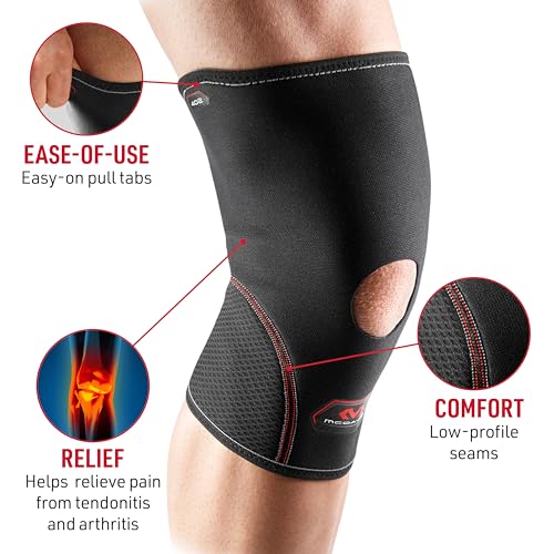 McDavid Knee Compression Sleeves Men/Women, Open Patella Knee Brace, Stabilizer for Minor Arthritis, Bursitis, Tendonitis,...