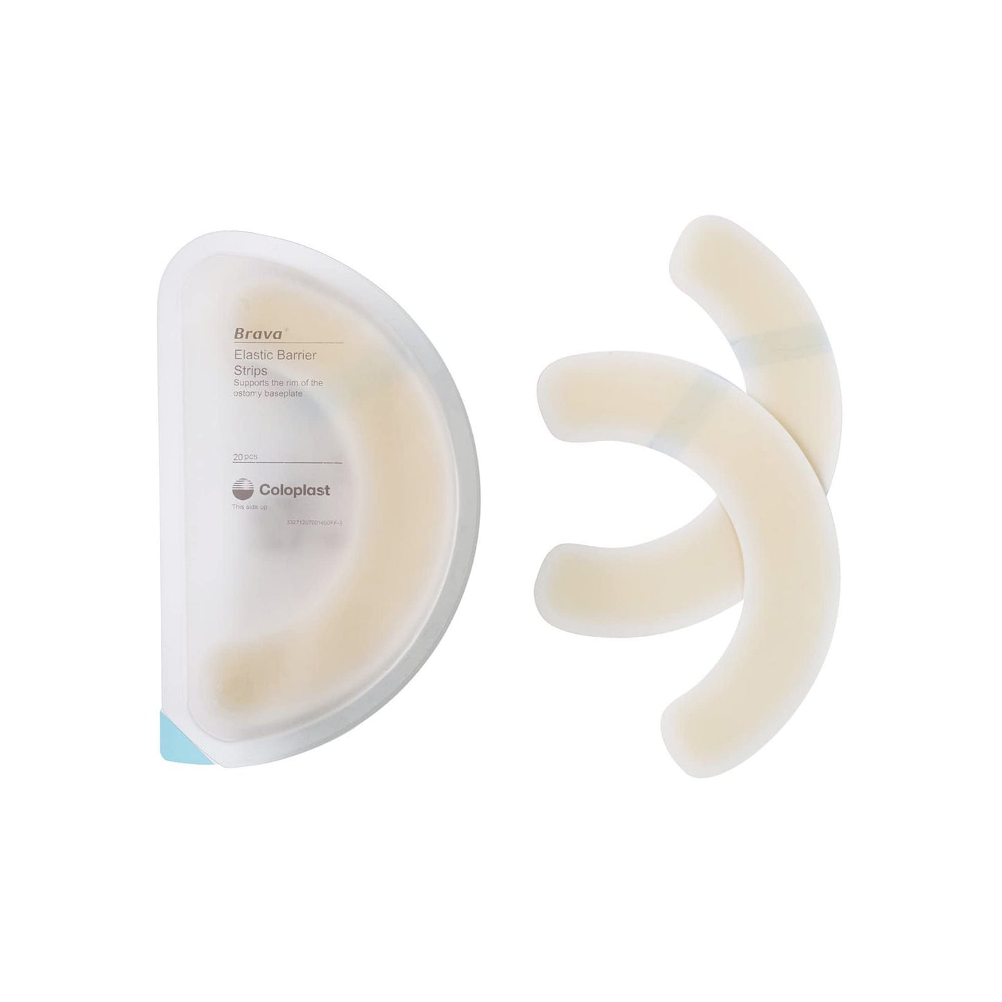 Brava 120700 Barrier Strips, 5Long, Elastic, Box of 20