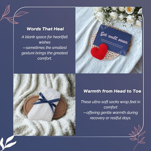 Get Well Gifts For Women Get Well Soon Gift Basket Men, Cancer Care Package Surgery Recovery Gifts Hug Blanket For Patient...