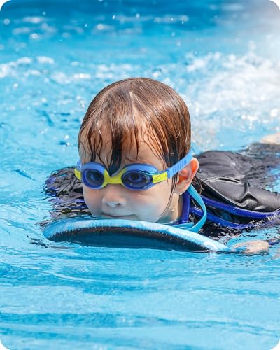 findway Kids Swim Goggles, Kids Swimming Goggles Anti-fog No Leaking Girls Boys for Age 3-12
