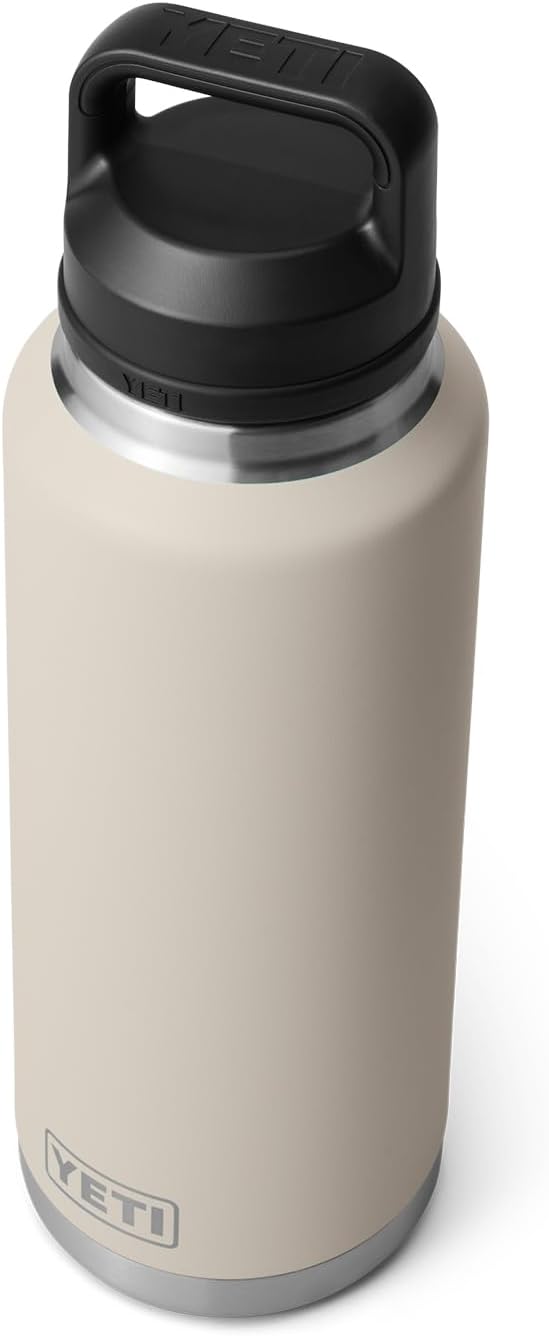 YETI Rambler 46 oz Bottle, Vacuum Insulated, Leakproof, Stainless Steel with Chug Cap
