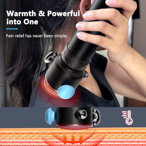 HYAKO Pro R1 Therapy Massager - Handheld Deep Tissue Vibration Massager for Full Body Pain Relief & Fascial limitation & T...