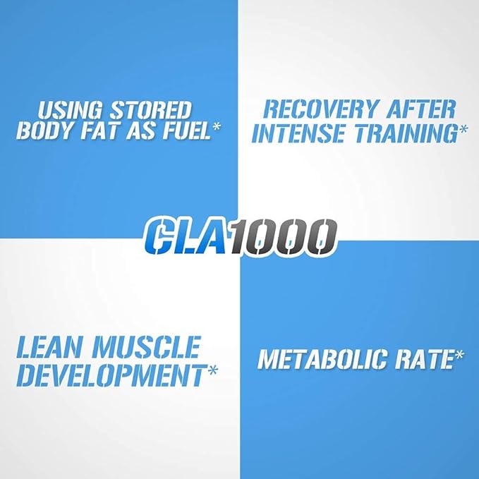 Evlution Conjugated Linoleic Acid CLA Pills - CLA 1000mg Diet Pills to Support Weight Loss Fat Burning Lean Muscle and Faster Metabolism - Stimulant-Free Safflower Based Fat Loss Support - 90