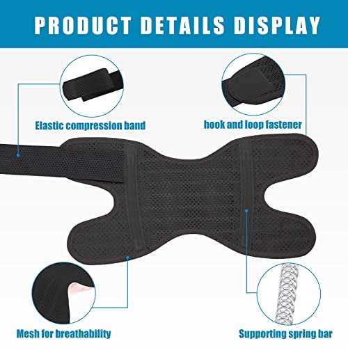Galvaran Knee Brace with Side Stabilizers Relieve Meniscus Tear Knee Pain ACL MCL Arthritis,Joint Pain Relief, Breathable ...