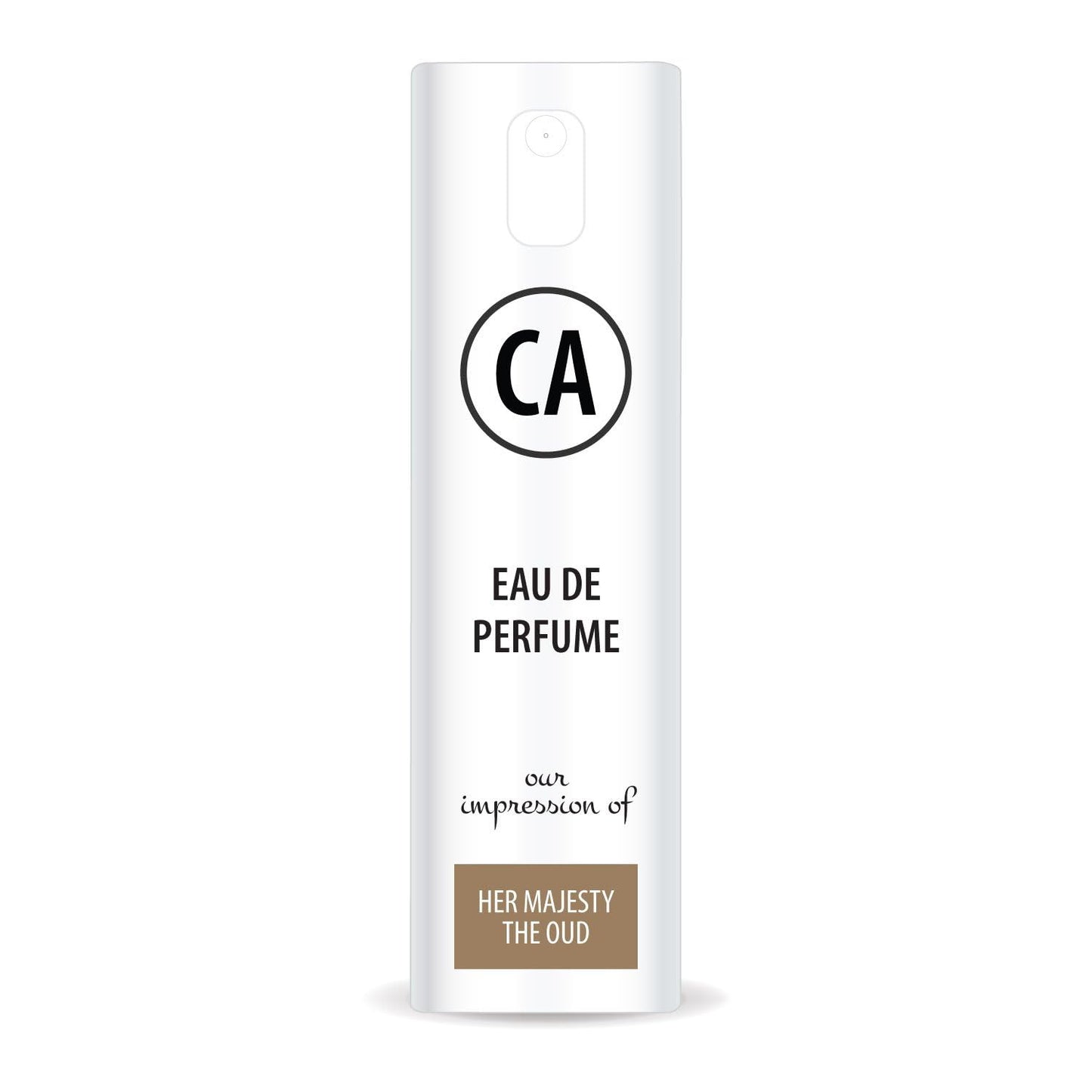 CA Perfume Impression of Her Majesty The Oud for Women Eau De Parfum Amber Floral Scent Long Lasting Perfumes for Women Travel Size TSA Ready for Day and Night Wear 0.33 Fl Oz 10ml