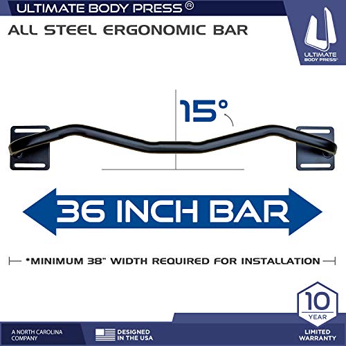 Ultimate Body Press Wall Mounted Doorway Pull Up Bar