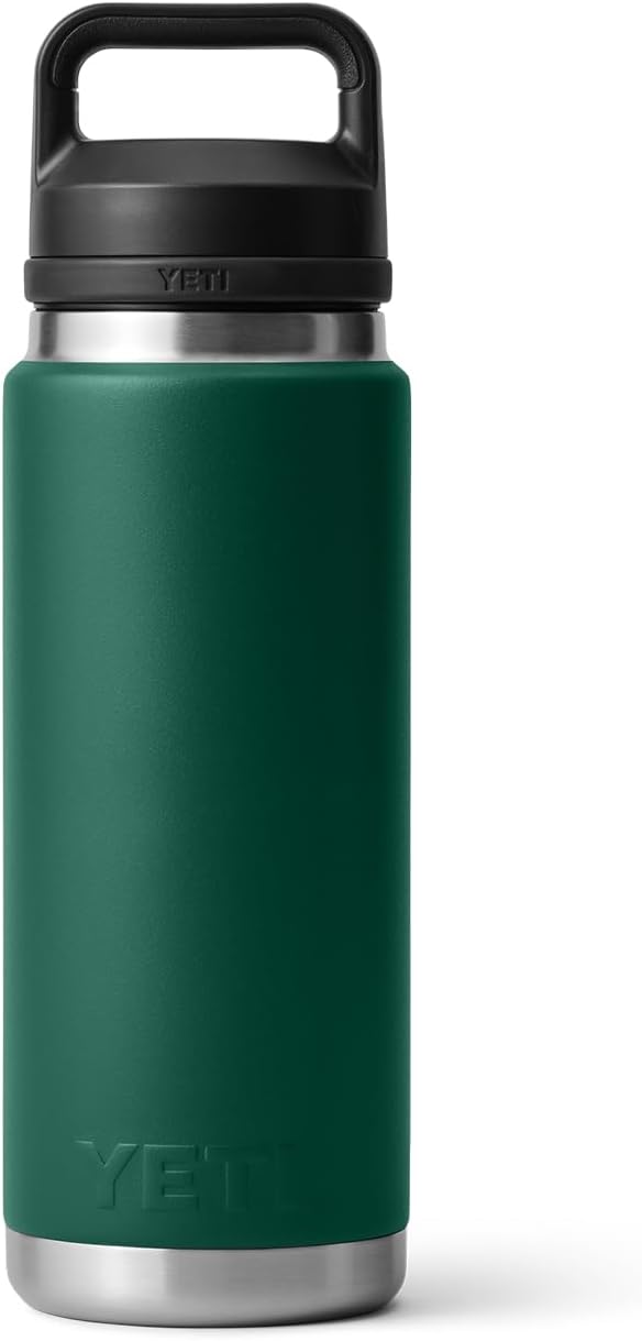 YETI Rambler 26 oz Bottle, Vacuum Insulated, Leakproof, Stainless Steel with Chug Cap