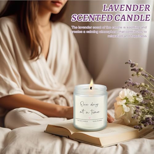 Newtay 2 Pcs Get Well Gift Set for Women and Men, One Day at a Time Gifts Inspirational Breast Cancer Care Present Include...