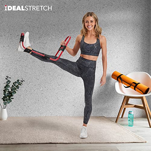 IdealStretch - Original Patented – Hamstring Stretcher, Lower Back Stretcher, Hip Stretcher, & Calf Stretcher - Knee Exten...