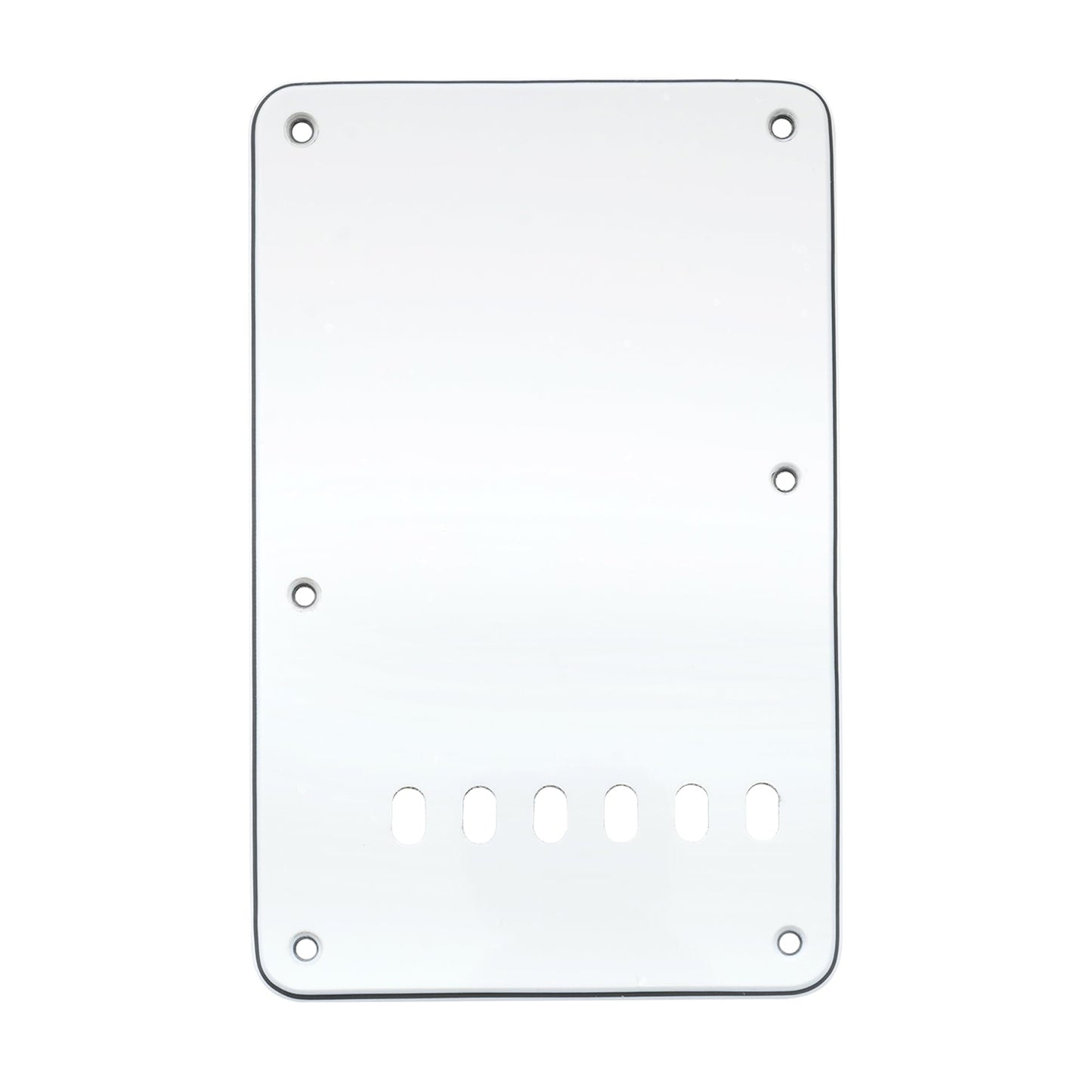 Musiclily 6 Hole Guitar Strat Back Plate Vintage Style Tremolo Backplate For Fender Usa/Mexican Made American Standard Stratocas